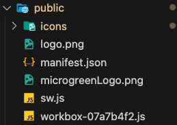 PWA Public Folder